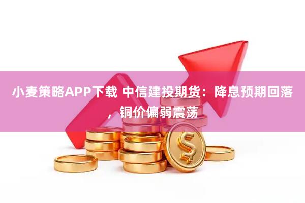小麦策略APP下载 中信建投期货：降息预期回落，铜价偏弱震荡
